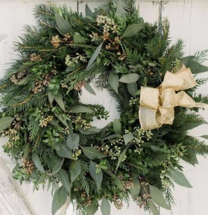 Fresh Native and Gum Wreath Workshop